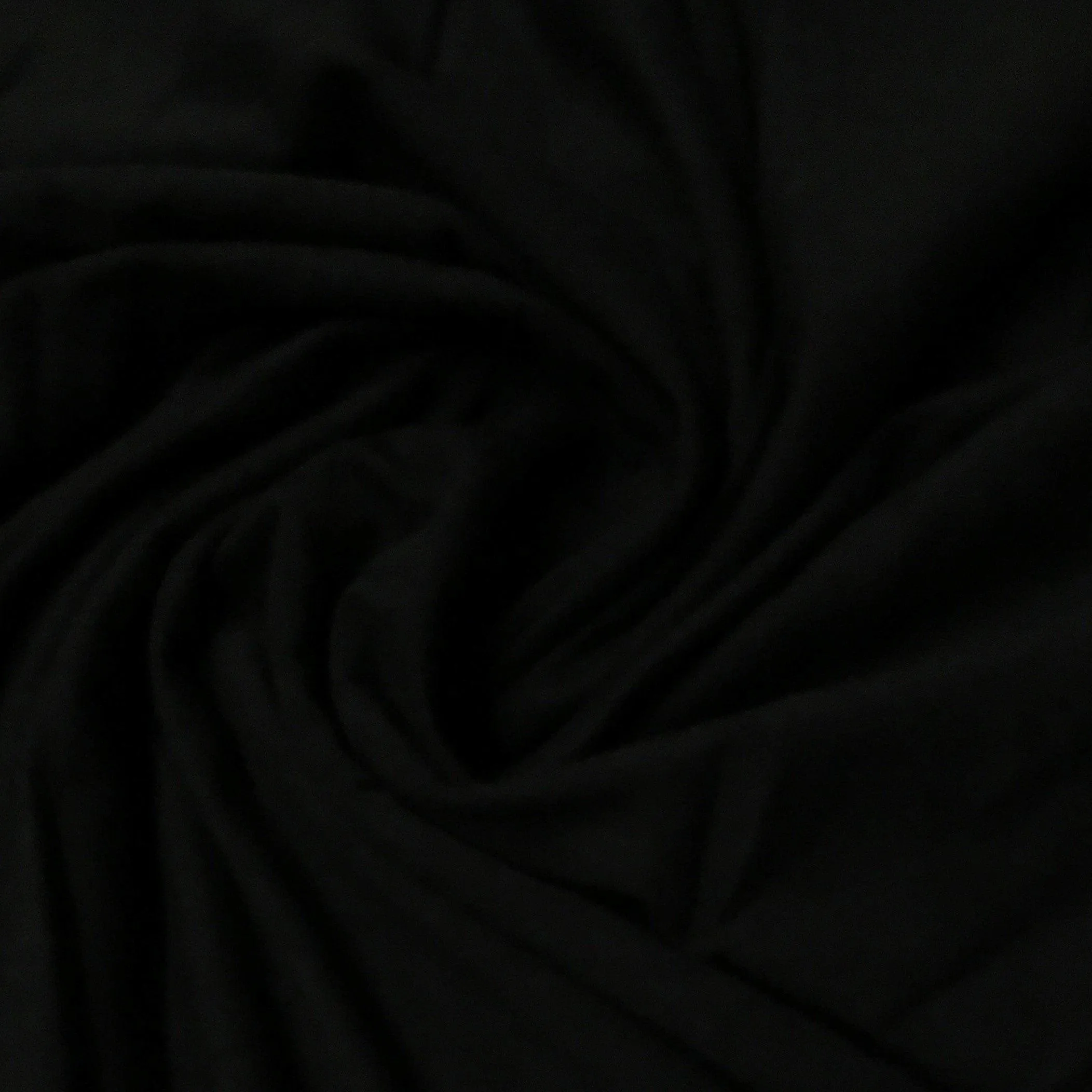 Black Bamboo/Spandex Jersey Fabric - 350 GSM, $14.62/yd - Rolls