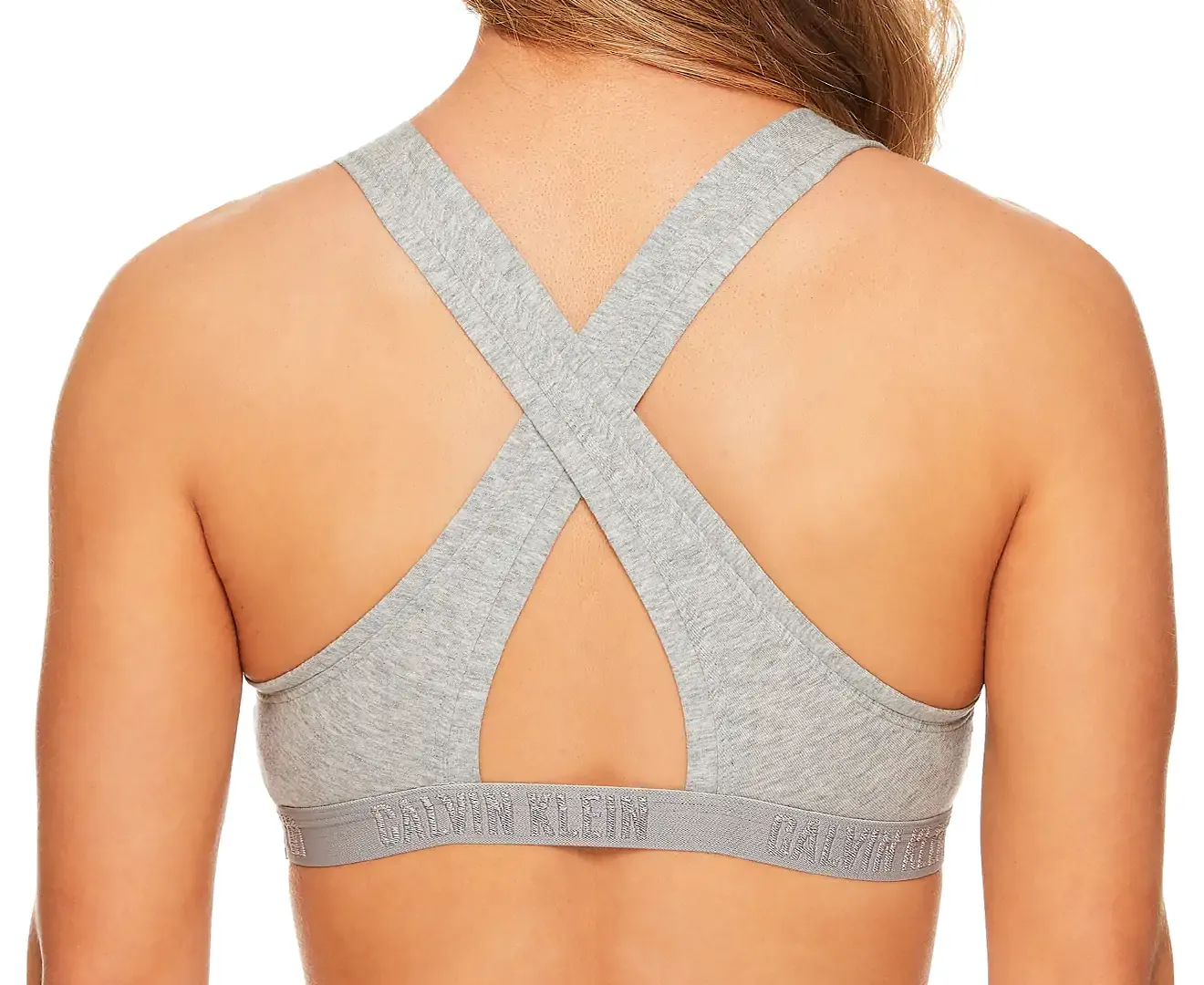 CALVIN KLEIN Women's Carousel Unlined Bralette in Grey