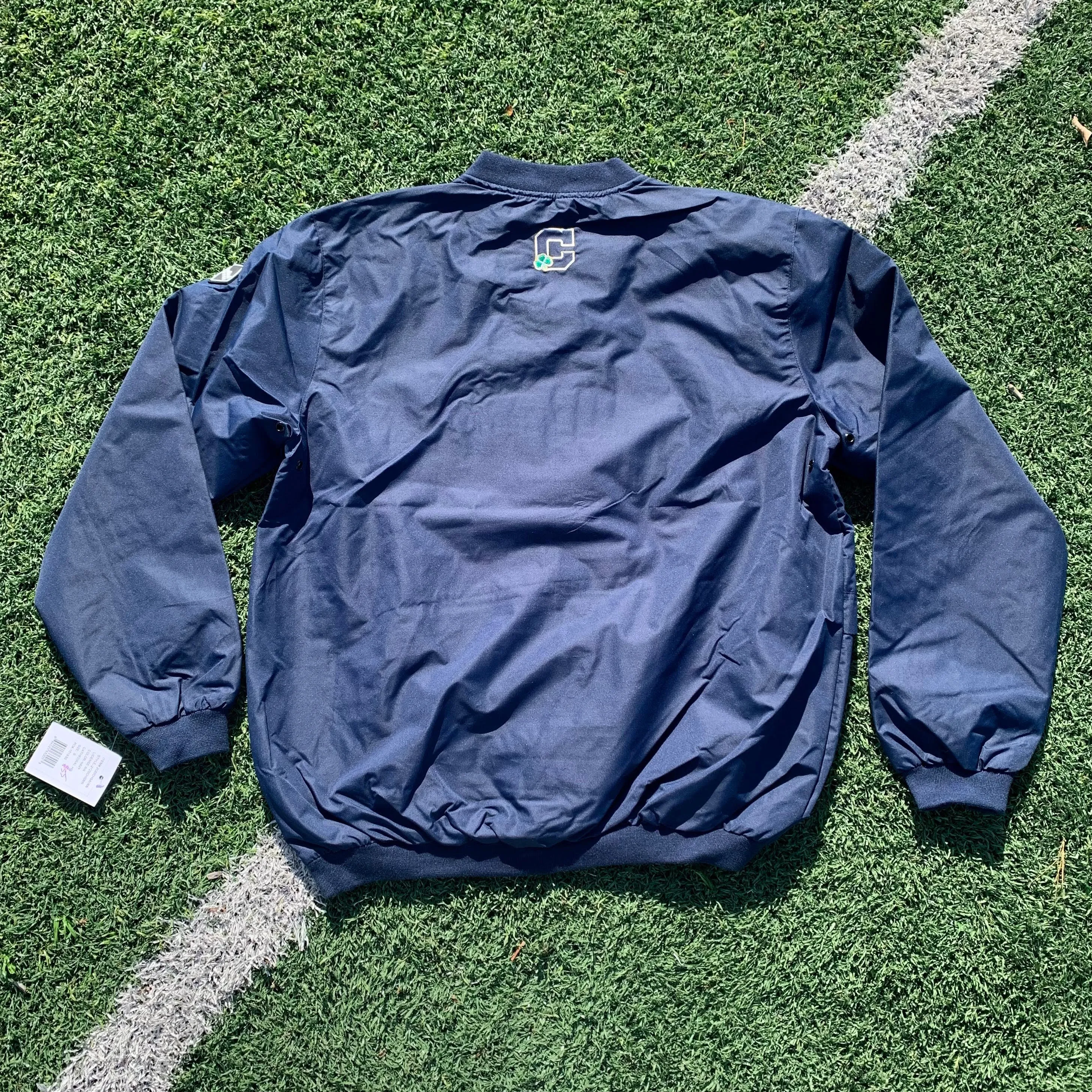 Cathedral Navy and Gold Windbreaker