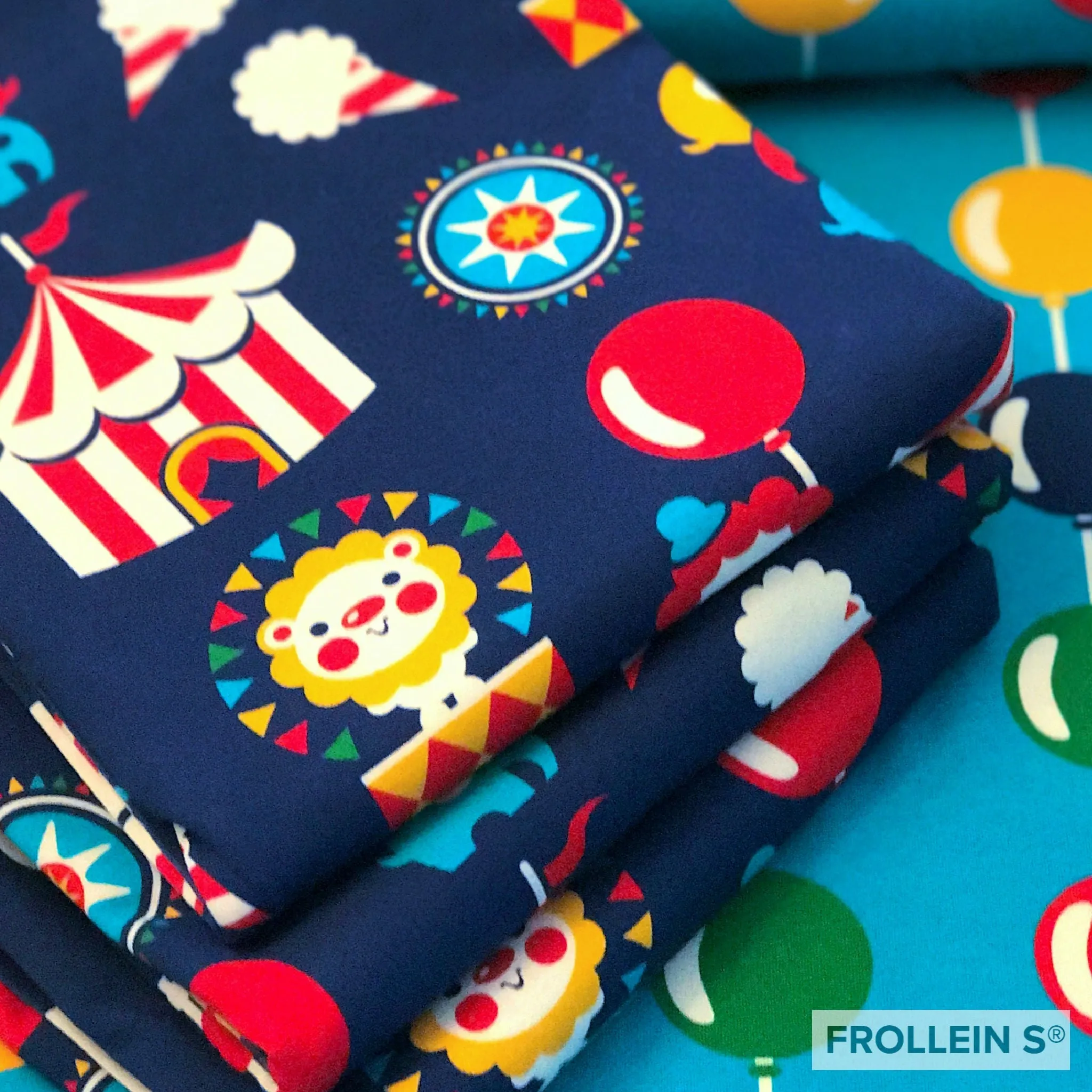 Organic Cotton Jersey - Sweet Circus