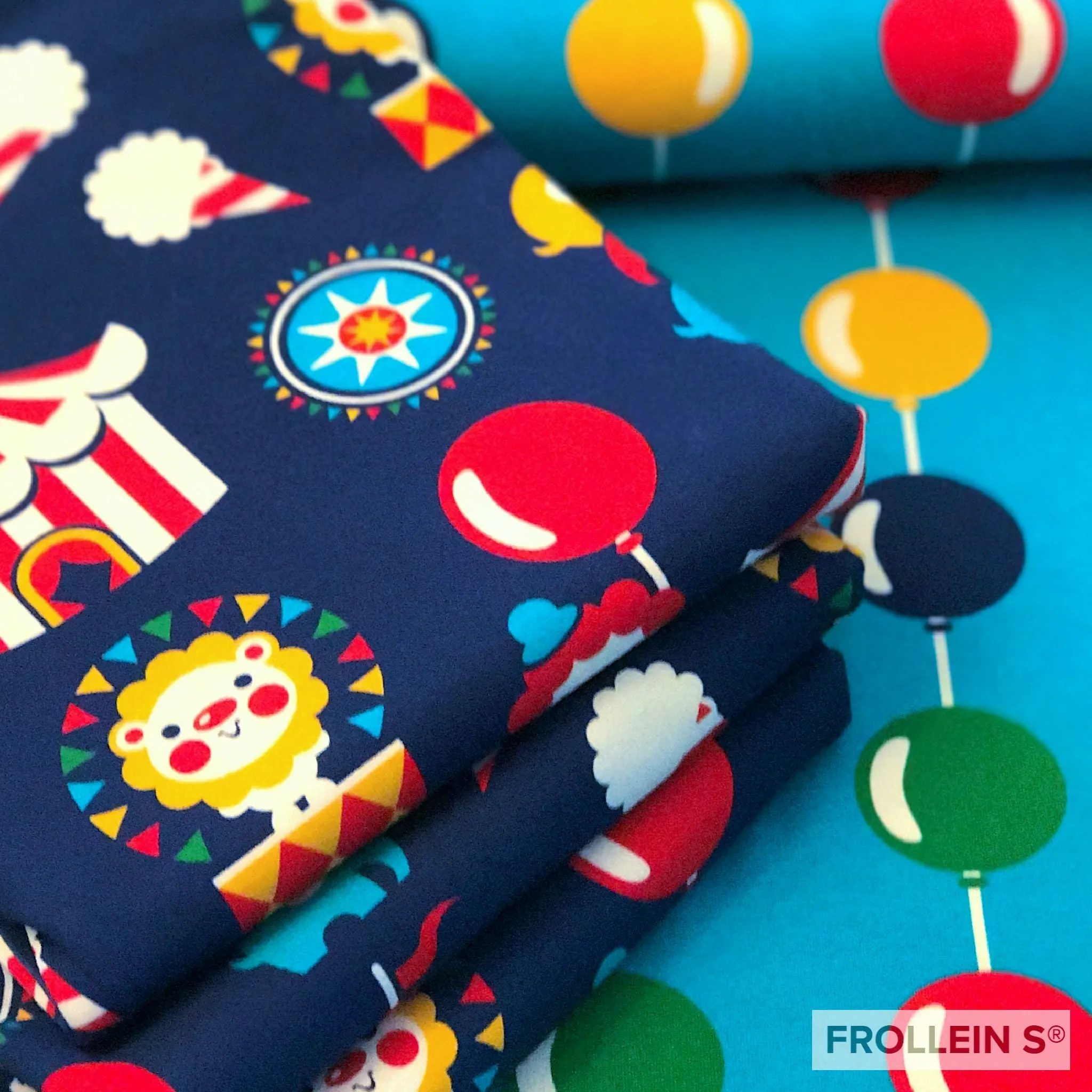 Organic Cotton Jersey - Sweet Circus