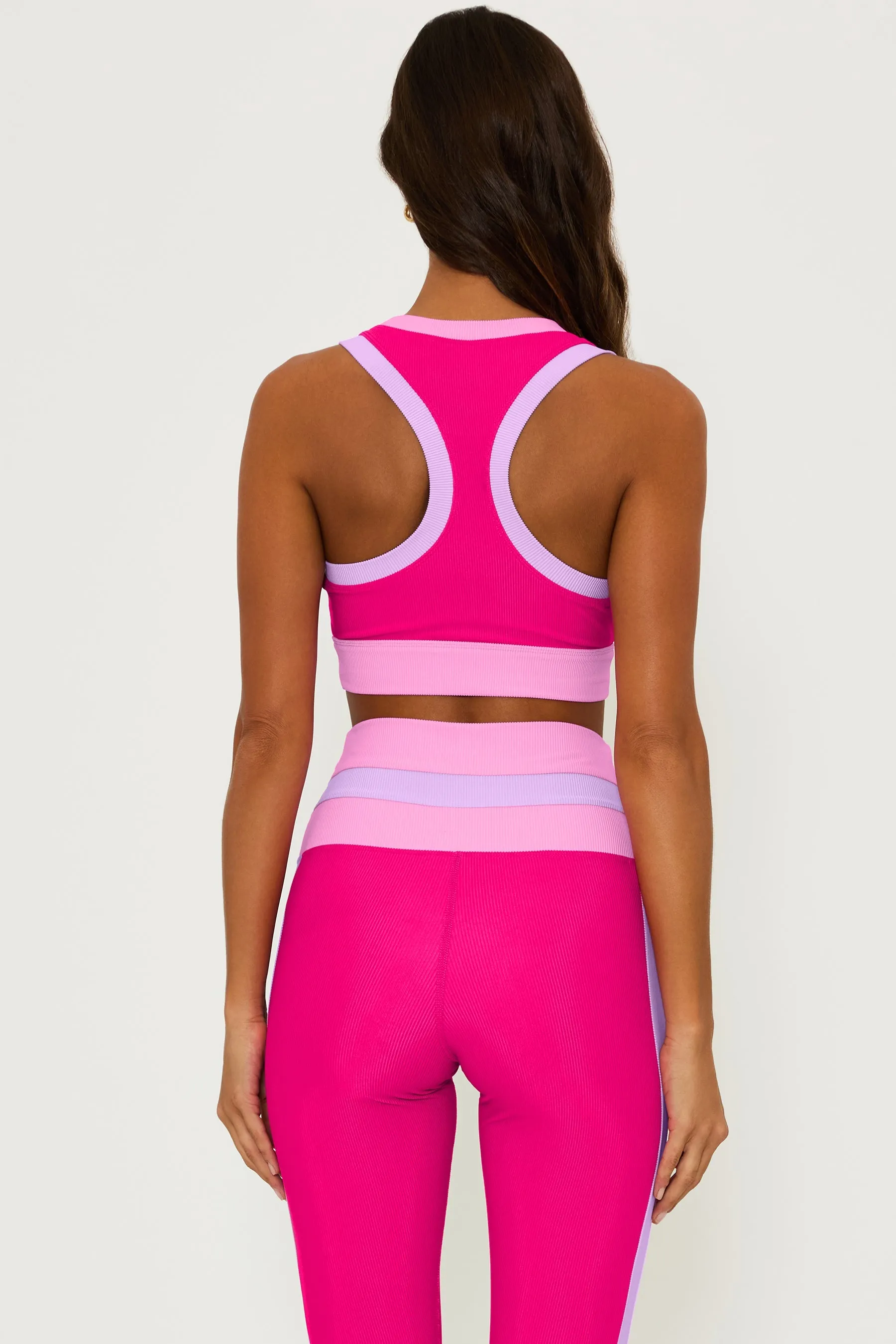 Raspberry Colorblock Gwen Top