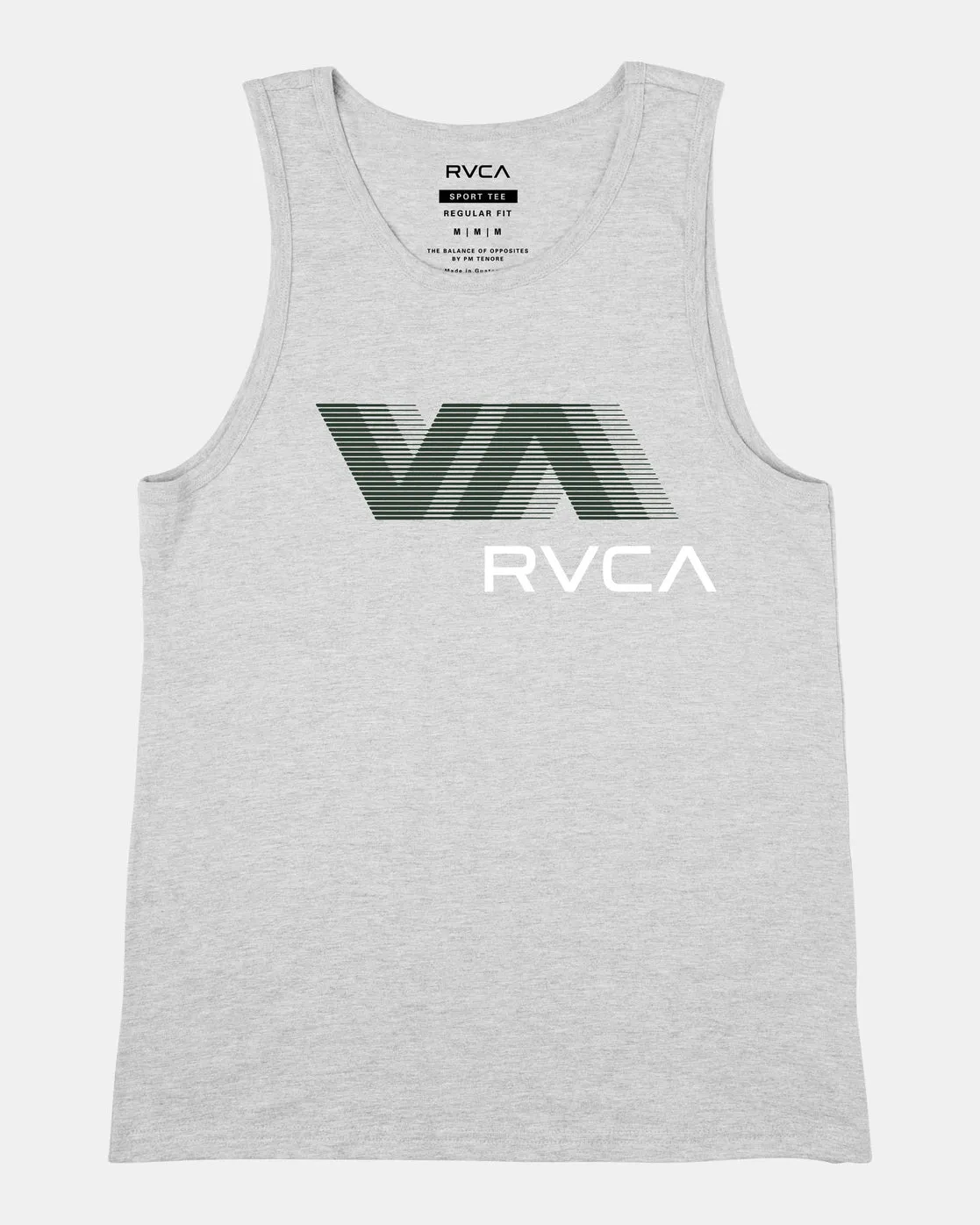 VA RVCA Blur Tank Top - Athletic Heather